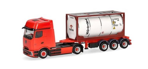 Herpa Sondermodell: MB eActros ProCabin GS Cont.-Sz. “TRITON”