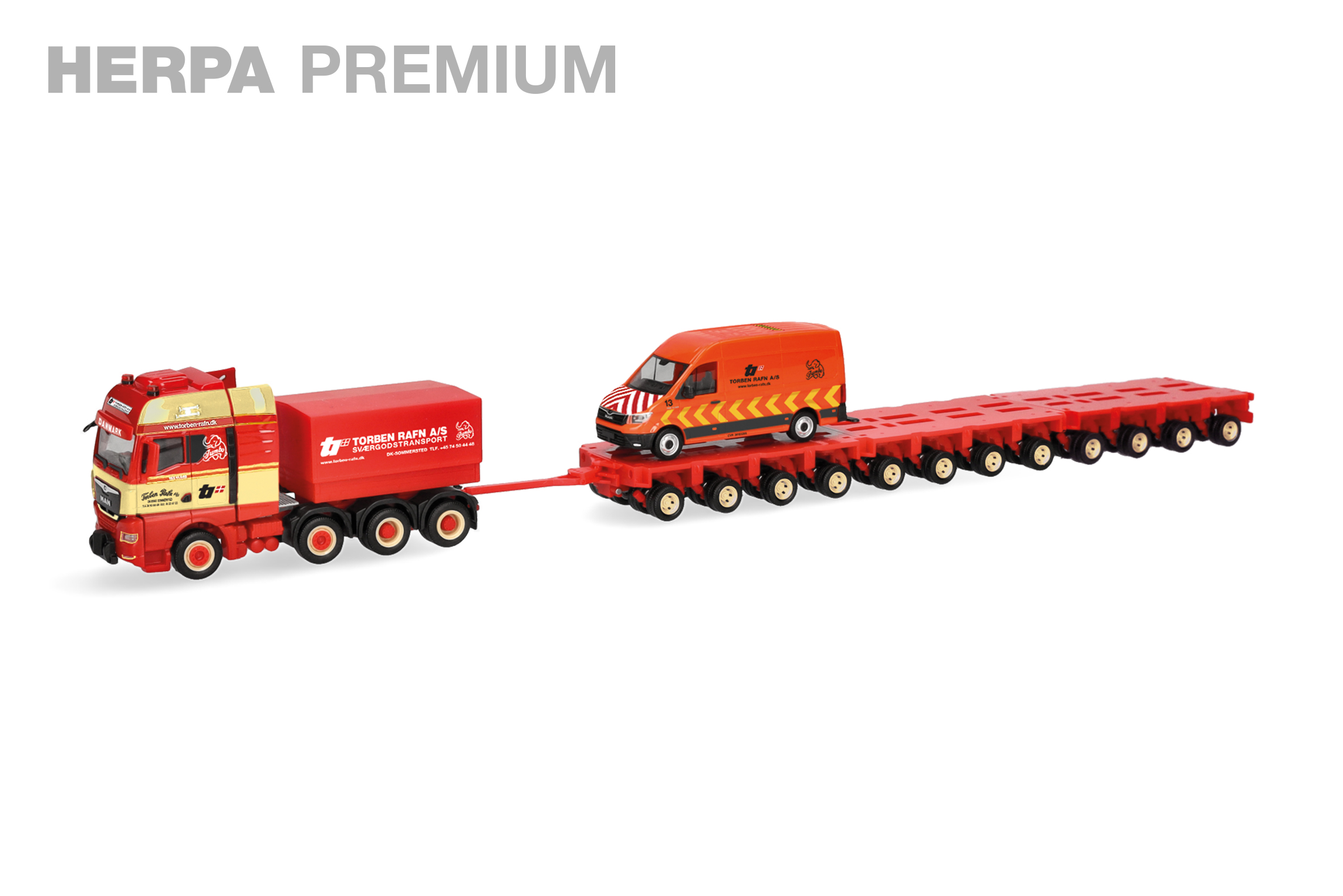 Herpa Premium: "Torben Rafn" Schwerlast-Set