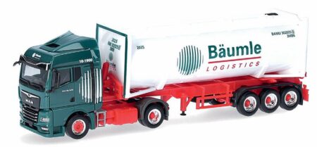 Herpa: MAN TGX GM 30-ft.-Druckluftsilo-Sz. "Bäumle" (Club-Modell)