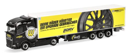 Herpa: DAF XG KüKo-Sz. "Spedition Kalbitz / Wheelworld-2DRV"