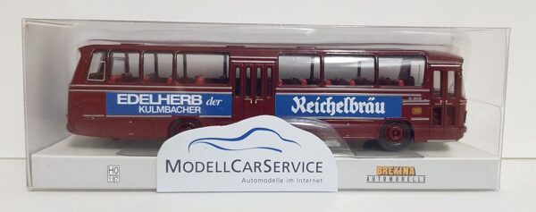 Brekina Sondermodell: MB O 302-13 Bahnbus "Kulmbacher Reichelbräu"-22695
