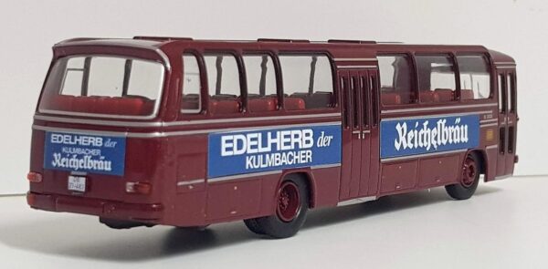 Brekina Sondermodell: MB O 302-13 Bahnbus "Kulmbacher Reichelbräu"-22697