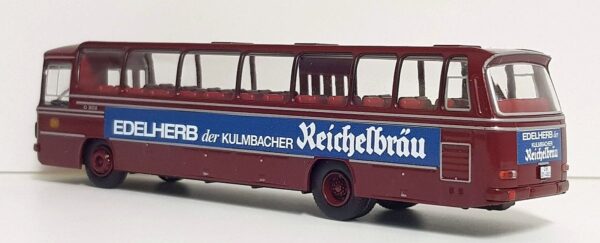 Brekina Sondermodell: MB O 302-13 Bahnbus "Kulmbacher Reichelbräu"-22699