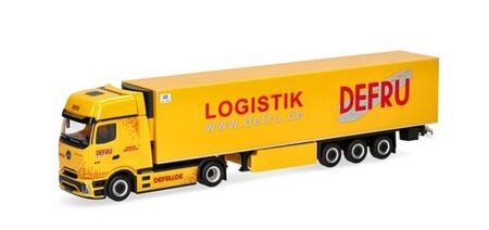 Herpa Sondermodell: MB eActros 600 ProCabin GS KüKo-Sz. "DEFRU"