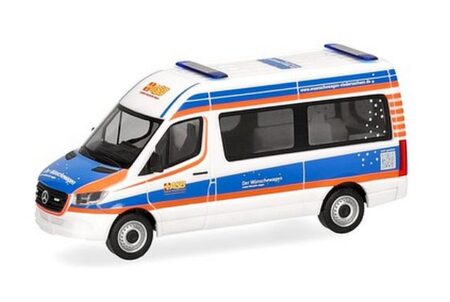 Herpa Sondermodell: MB Sprinter '18 Bus HD KTW "ASB Wünschewagen Niedersachsen"