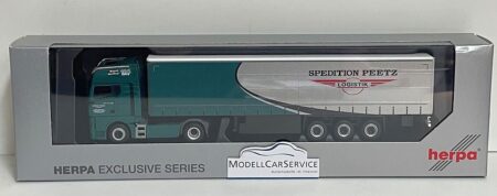 Herpa: MAN TGX GX GaPl-Sz. "Spedition Peetz" (Bayern)