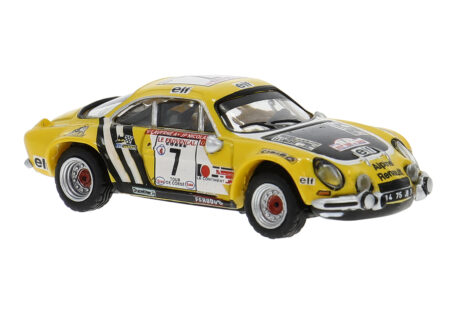 Brekina: Renault Alpine A110 (1970), "Tour de Corse 1975 / #7 / Nicolas"