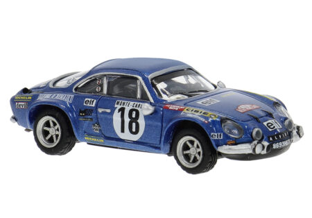 Brekina: Renault Alpine A110 (1970) "Rally Monte Carlo, #18, Andruet"