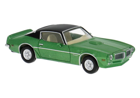 Brekina: Pontiac Firebird (1971), grün/schwarz