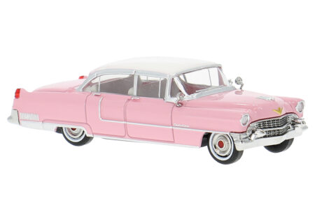 Brekina: Cadillac Fleetwood 60 Special (1955), pink/weiß