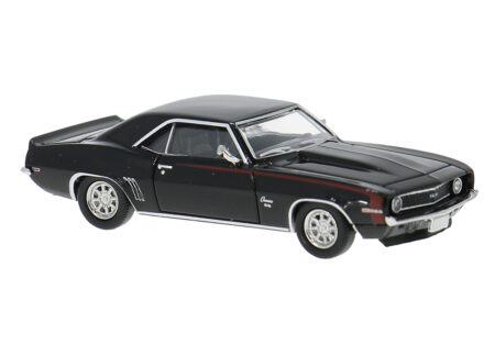 Brekina: Chevrolet Camaro Coupé (1969), schwarz mit Dekor