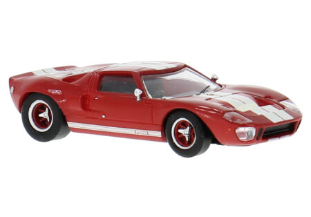 Brekina: Ford GT 40 (1966), rot/weiß