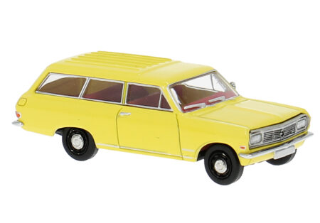 Brekina: Opel Rekord B Caravan (1965), hellgelb