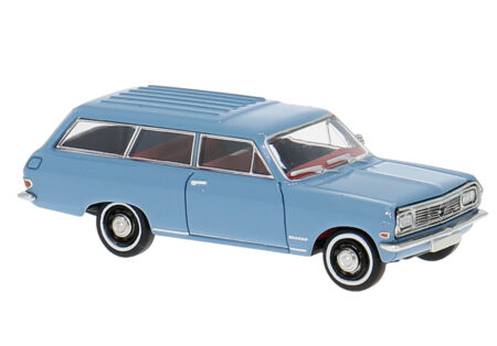 Brekina: Opel Rekord B Caravan (1965), hellblau