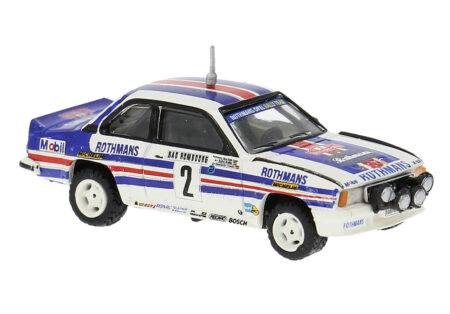 Brekina: Opel Ascona B i400, Sieger Monte Carlo 1982, #2, W. Röhrl (Nachtversion)