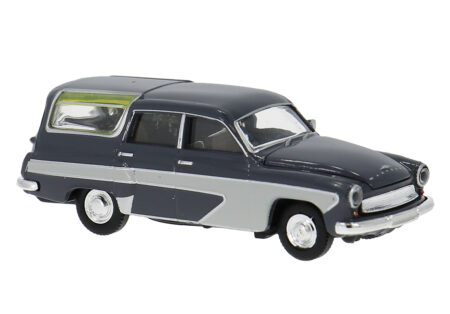 Brekina: Wartburg 311 Camping (1959), dunkelgrau/hellgrau