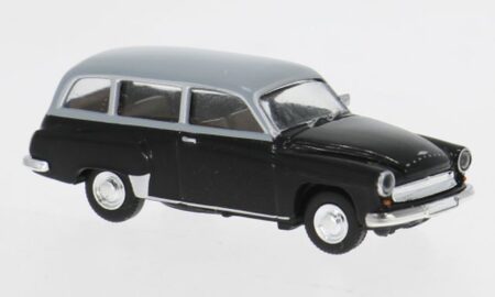 Brekina: Wartburg 311 Kombi (1959), schwarz/grau