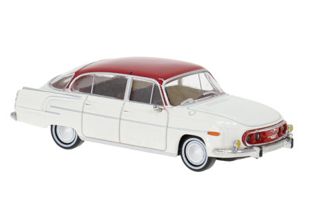 Brekina: Tatra 603-2 (1963), weiß/rot
