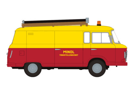 Brekina: Barkas B 1000 Kastenwagen "Minol Tankstellendienst"