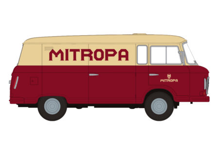 Brekina: Barkas B 1000 Kastenwagen "Mitropa"