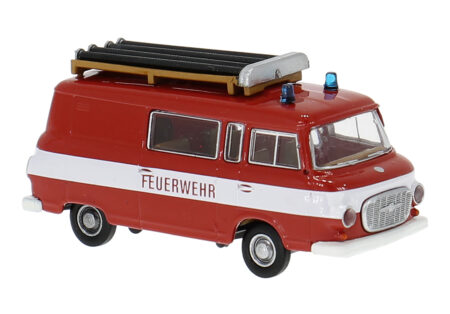 Brekina: Barkas B 1000 Halbbus (1960) "Feuerwehr"