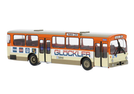 Brekina: Mercedes O 305 (1972), "Frankfurt – VW-Glöckler"