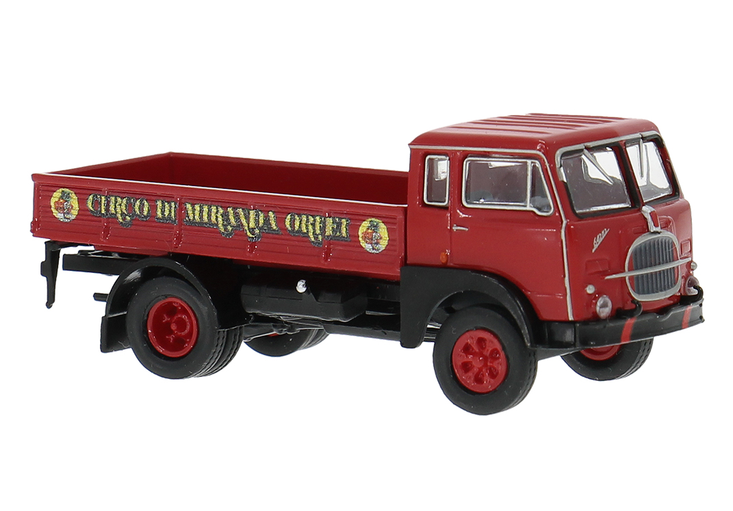 Brekina: Fiat 642 Pritsche (1962) "Circo di Miranda Orfei"
