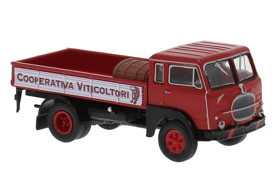Brekina: Fiat 642 Pritschen-Lkw (1962) "Cooperativa Viticoltori" (I)