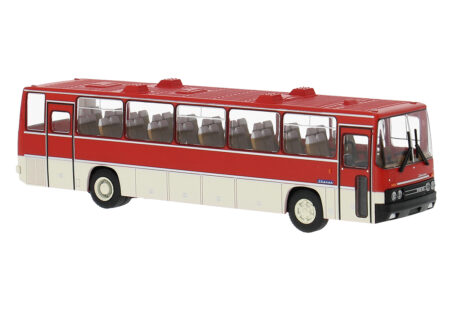 Brekina: Ikarus 250 (1984), rot/weiß
