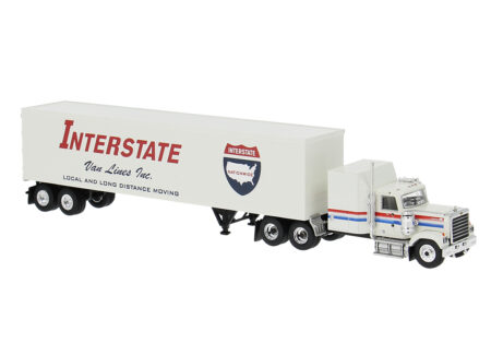 Brekina: Chevy Bison Koffer-Sattelzug (1980) "Interstate Moving"