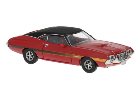Brekina: Ford Gran Torino Sport (1969), rot/schwarz
