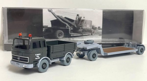 Wiking: MB LP 1620 Tieflade-Hängerzug „Lambertsen“