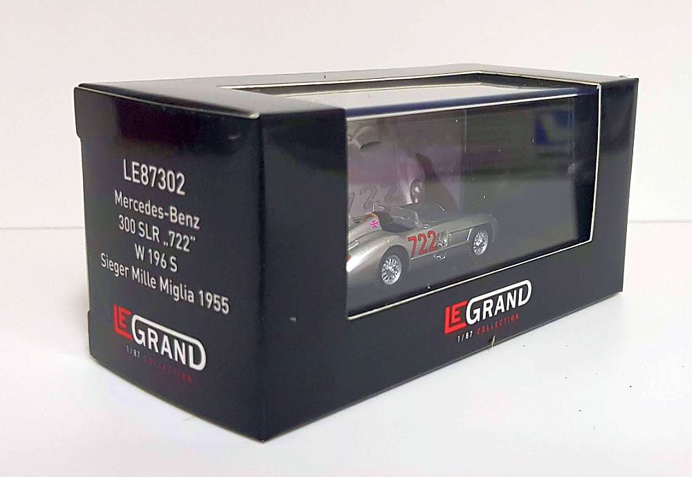 LEGRAND (Lemke) 1/87: Mercedes 300 SLR #722 – Stirling Moss / Denis Jenkinson – Bild 4
