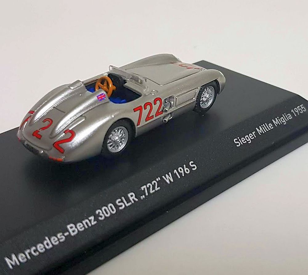 LEGRAND (Lemke) 1/87: Mercedes 300 SLR #722 – Stirling Moss / Denis Jenkinson – Bild 2