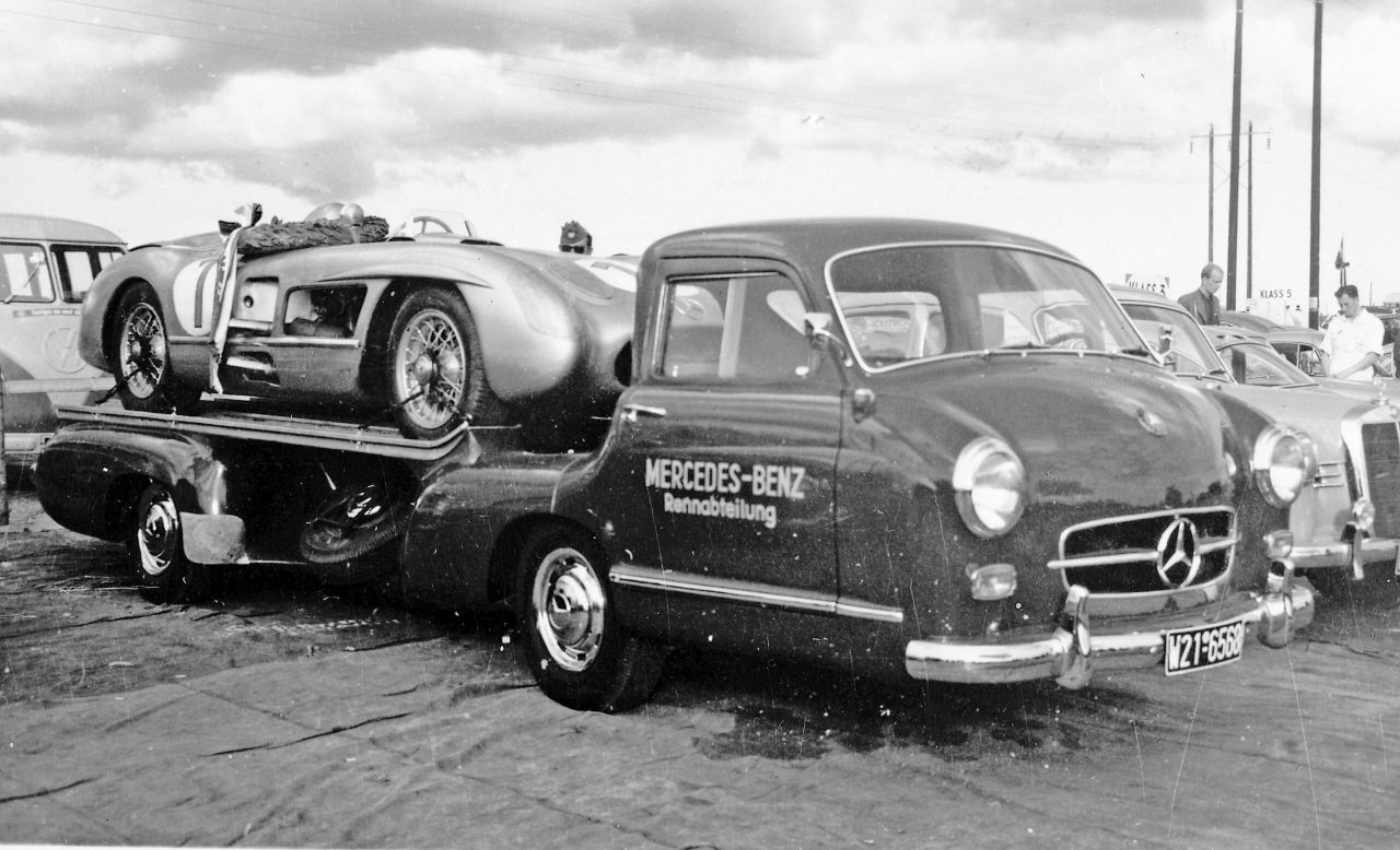 LEGRAND (Lemke) 1/87: Mercedes Renntransporter + 300 SLR "#2" – Bild 3