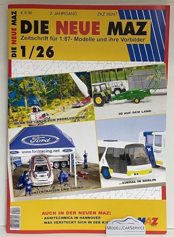 Zeitschrift: Die neue MAZ 1/26