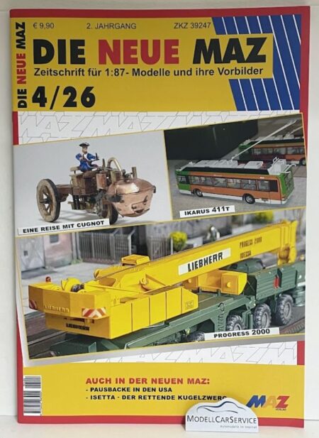 Zeitschrift: Die neue MAZ 4/26