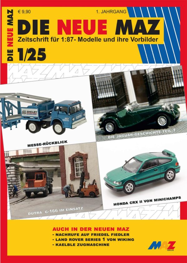 Zeitschrift: Die neue MAZ 1/25