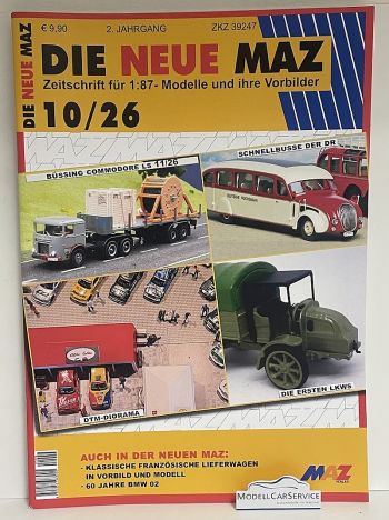 Zeitschrift: Die neue MAZ 10/26