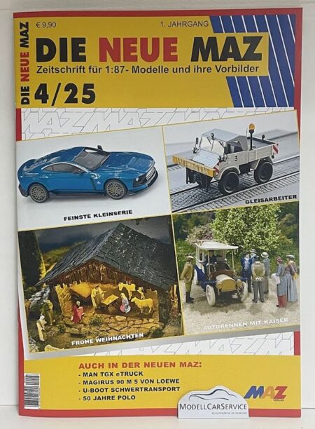 Zeitschrift: Die neue MAZ 4/25