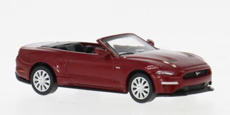 PCX87: Ford Mustang VI Cabriolet (2020), dunkelrot