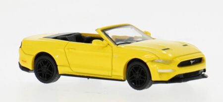 PCX87: Ford Mustang VI Cabriolet (2020), gelb