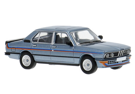 PCX87: BMW M535i (E12) (1980), hellblaumet. mit Dekor