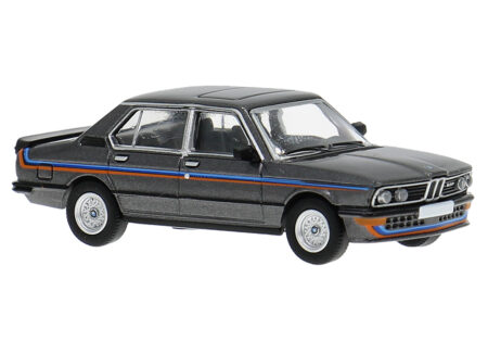PCX87: BMW M535i (E12) (1980), dunkelgraumet. mit Dekor