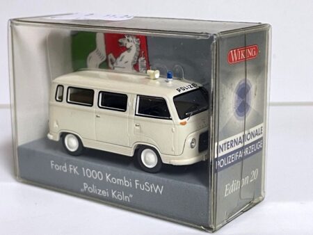Wiking: Ford FK 1000 Kombi FuStW "Polizei Köln" (Angebot März)