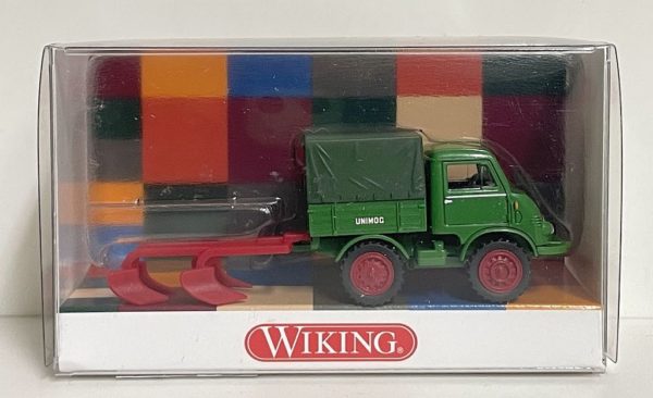 Wiking: Unimog 401 mit Plane und Pflug – Bild 5