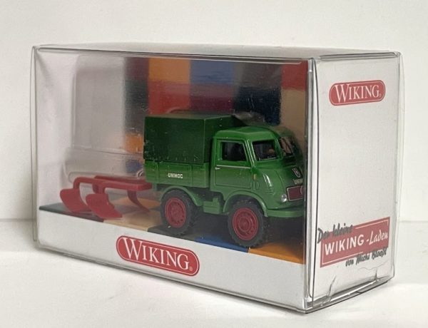 Wiking: Unimog 401 mit Plane und Pflug – Bild 4
