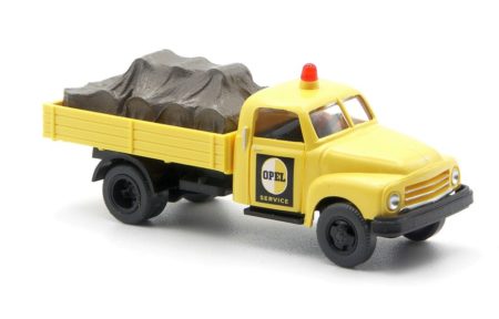 Wiking: Opel Blitz Pr-Lkw "Opel Service" mit Ladegut