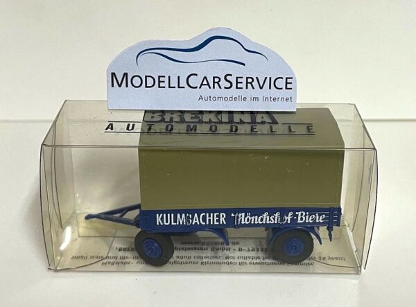 Brekina: Leichtanhänger "Kulmbacher Mönchshof"-26134