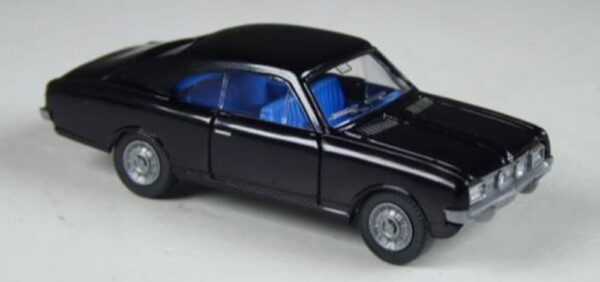 Wiking: Opel Commodore A Coupé, schwarz -0